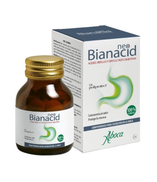 Aboca Neo Bianacid Acidez y Reflujo 45 comprimidos