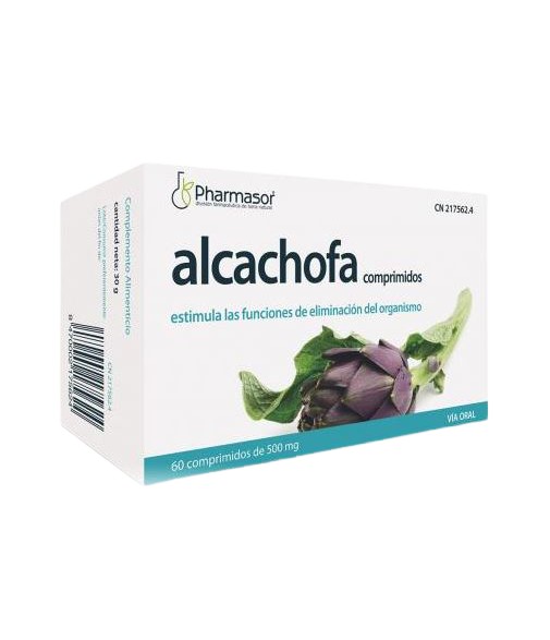 Pharmasor Alcachofa 500mg 60 Comprimidos
