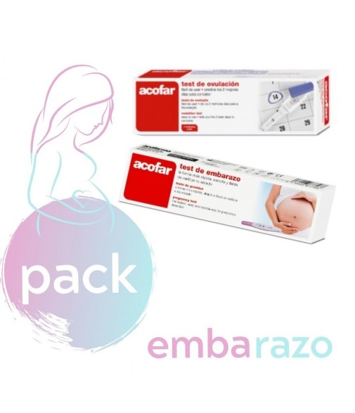 Pack Embarazo Test Ovulación + Test de Embarazo