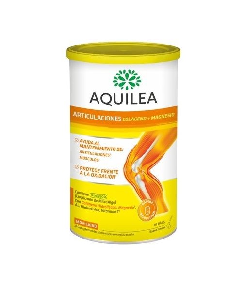 Aquilea Joints Collagen + Hyaluronic Acid and Vitamin C Lemon Flavor 375g