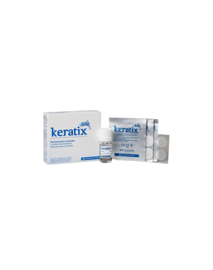 Keratix Solución 25% Acido Salicílico 3g + 36 Parches Adhesivos