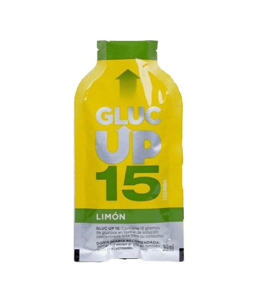 Gluc Up 15 Sabor Limón 1 Stick