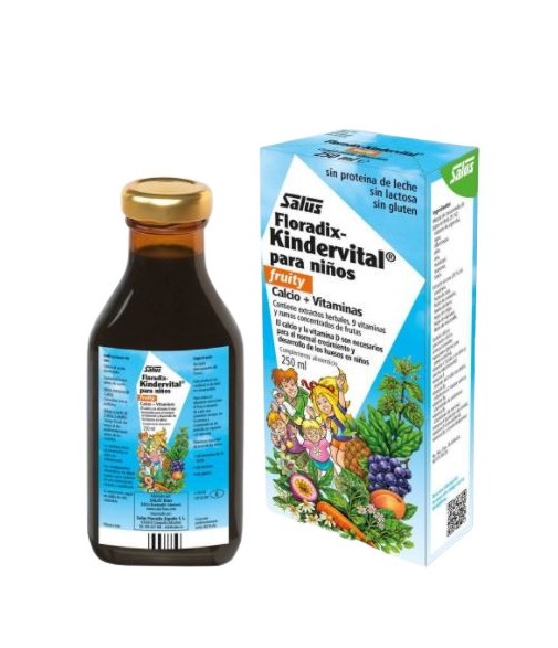 Floradix Kindervital for Children Calcium + Vitamins 250ml