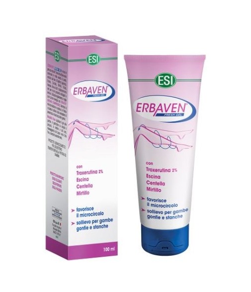 ESI Erbaven Fresh Gel for Swollen and Tired Legs 100ml