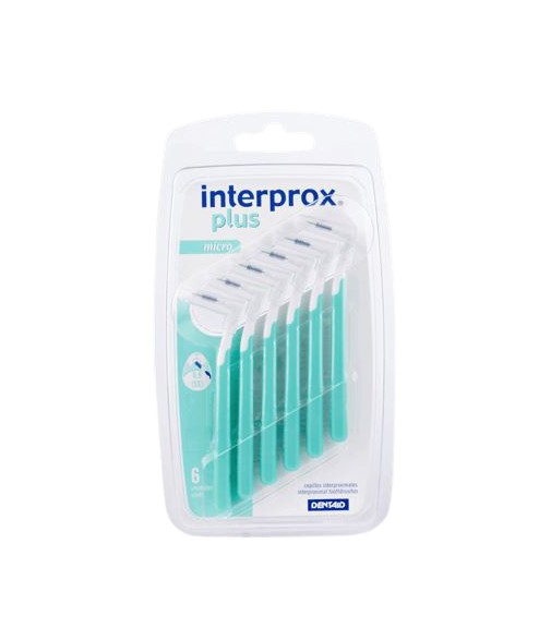 Interprox Plus Micro Cepillos Interproximales 0.9mm 6 Unidades