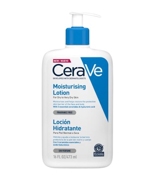 CeraVe Loción Corporal Hidratante Piel Normal a Seca 473ml