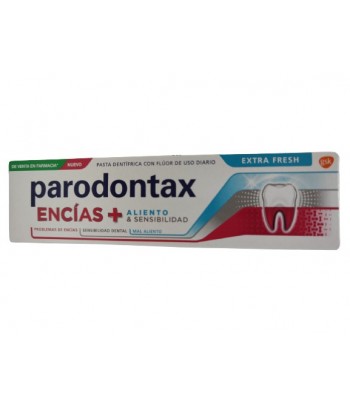 Parodontax Extra Fresh Encias + Aliento y Sensibilidad 75 Mililitros