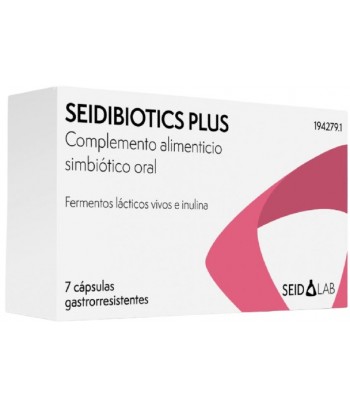 Seidibiotics Plus Simbiótico Oral 7 Cápsulas Gastrorresistentes