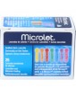 Microlet Colored Lancets 25 Units