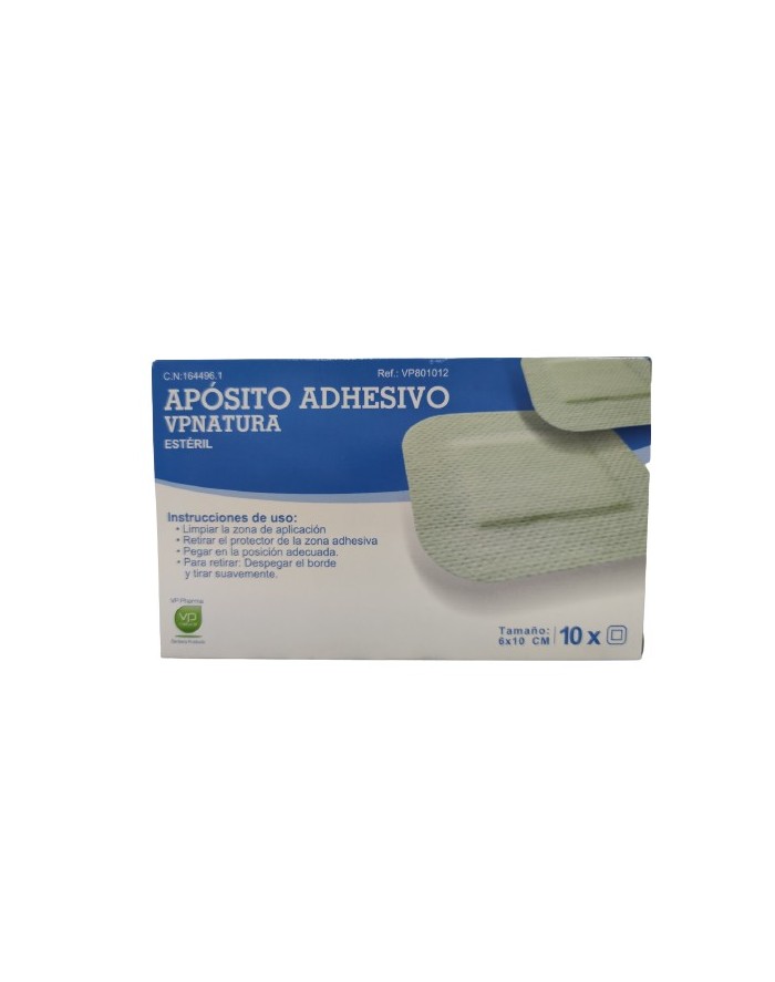VPNatura Apósito Adhesivo Estéril 6x10 cm 10 Unidades