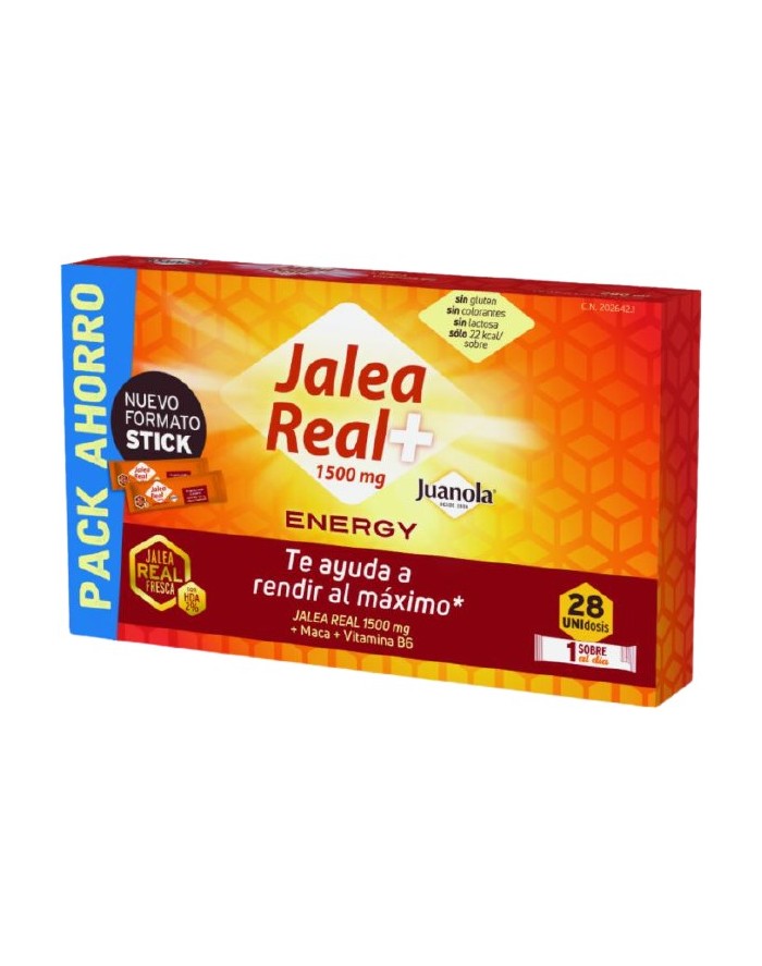 Juanola Royal Jelly+ 1500mg Energy Maximum Performance 28 Sticks