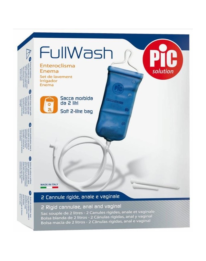 PIC Fullwash Irrigador Dos Cánulas Anal y Vaginal