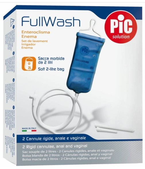 PIC Fullwash Irrigador Dos Cánulas Anal y Vaginal