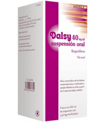 Dalsy 40 mg/ml Suspensión Oral 150 ml
