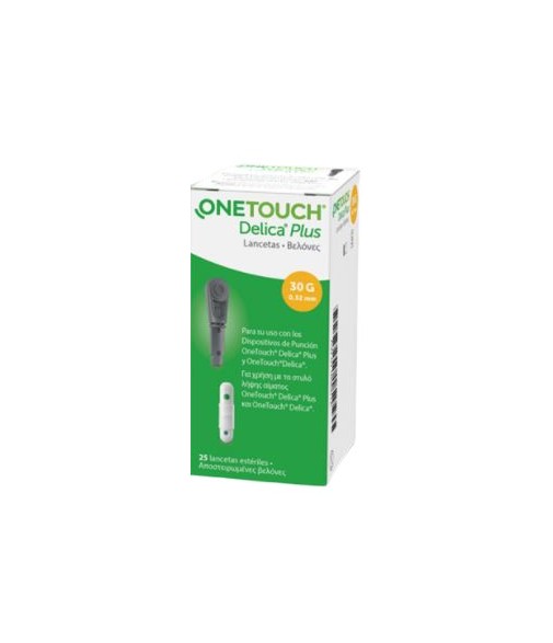 One Touch Delica Plus Lancets 30G 25 units