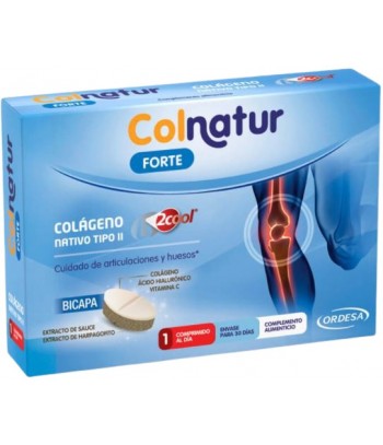 Colnatur Forte Colágeno Nativo 30 Comprimidos Bicapa