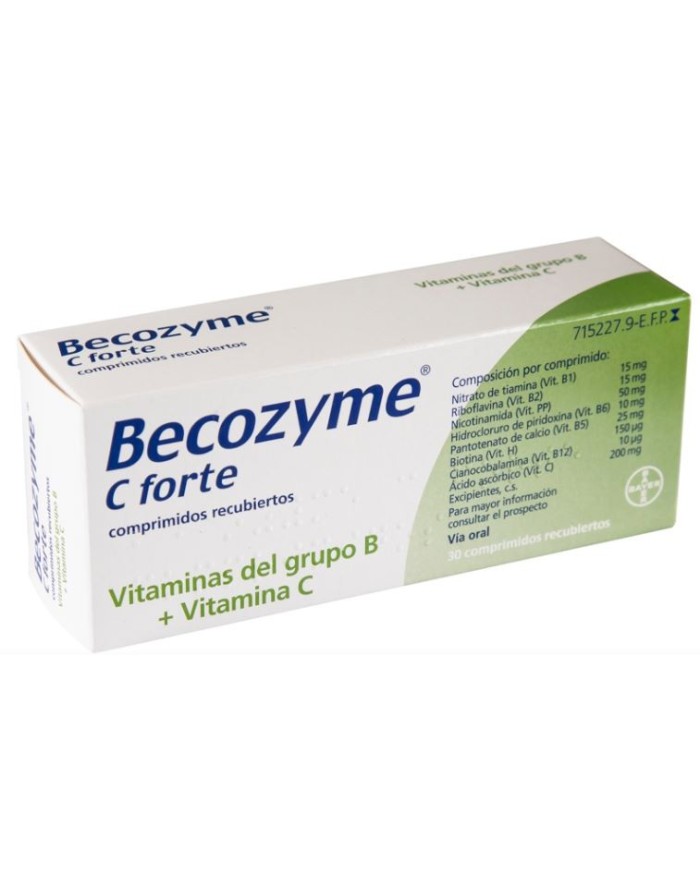 Becozyme C Fuerte 30 Grageas