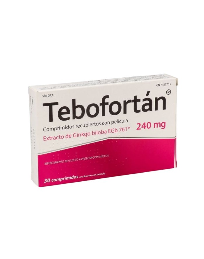 Tebofortan 240 Miligramos 30 Comprimidos