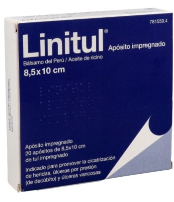Linitul 8,5 x 10 Centímetros 20 Compresas