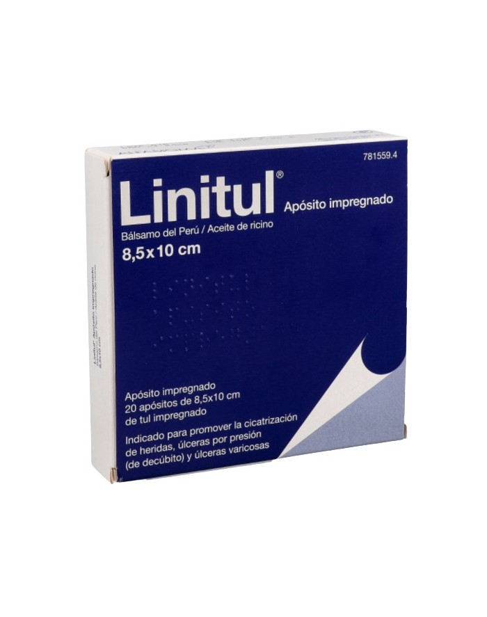 Linitul 20 Compresas 8,5 x 10 Centímetros