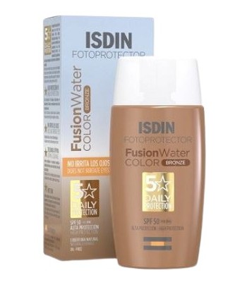 Isdin Fotoprotector Fusion Water Color SPF50 Tono Bronze 50 ml