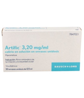 Artific Colirio en Solución 3,20 mg/ml 30 Unidosis 0.5 ml