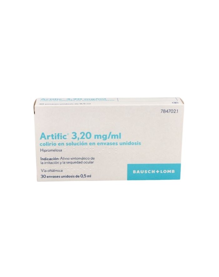 Artific Colirio en  Solución 3,20 mg/ml 30 Unidosis 0.5 ml
