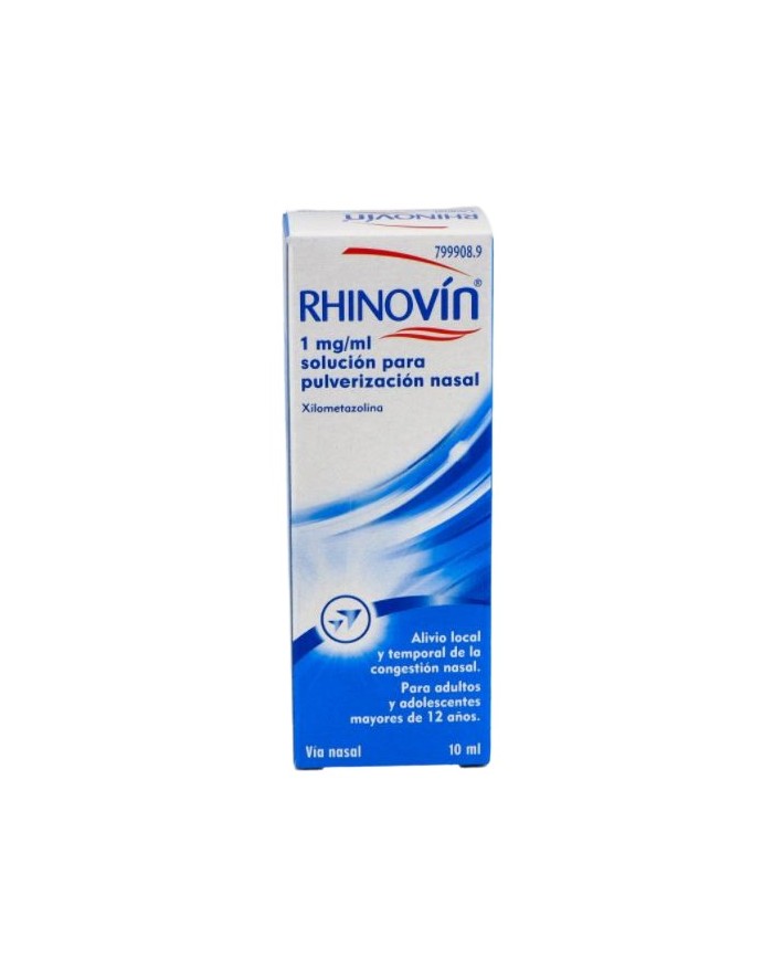 Rhinovin 0.1% Nebulizador Nasal 10 ml