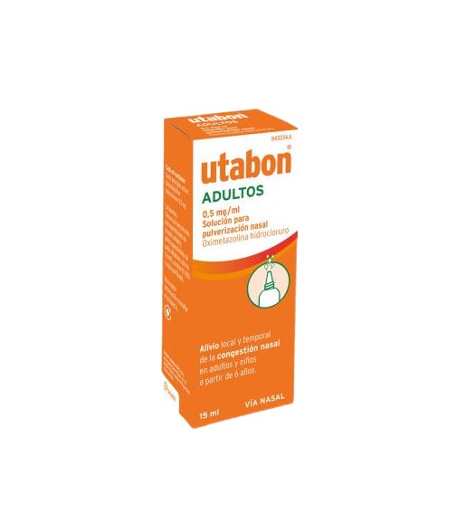 Utabon Adultos 0,5 mg/ml Pulverizador Nasal 15 ml