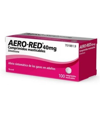 Aero Red 40 mg 100 Comprimidos Masticables