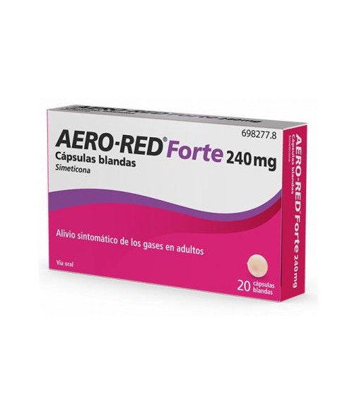 Aero Red Forte 240 mg 20 Cápsulas Blandas