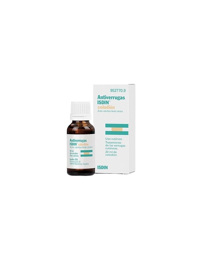 Isdin Antiverrugas Colodión Frasco de 20 ml