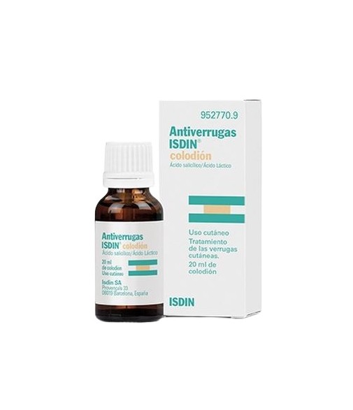 Isdin Antiverrugas Colodión Frasco de 20 ml