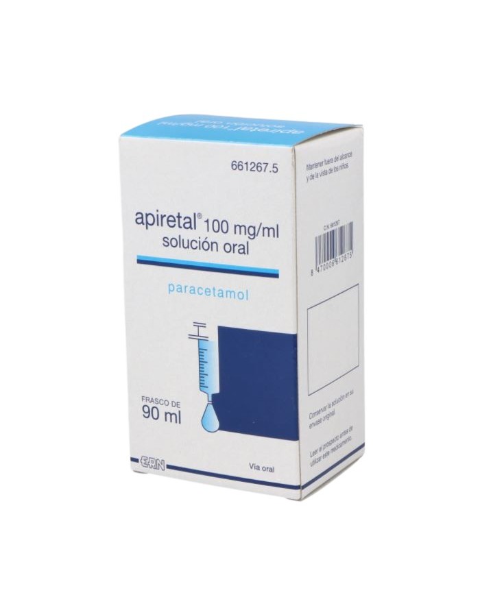 Apiretal 100 mg/ml Solución Oral, 1 frasco de 90 ml