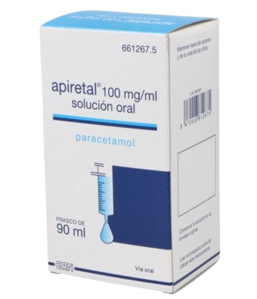 Apiretal 100 mg/ml Solución Oral, 1 frasco de 90 ml