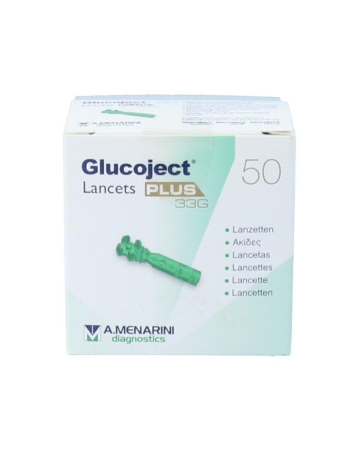 Menarini Diagnostics Glucojet Lancets Plus 33 G 50 Units