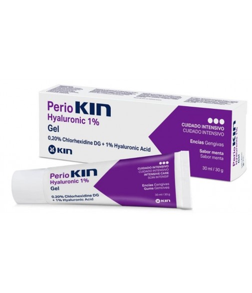 Perio Kin Hyaluronic 1% Cuidado Intensivo Sabor Menta 30 ml