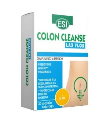Colon Cleanse Lax Flor 30 Cápsulas Naturcaps ESI