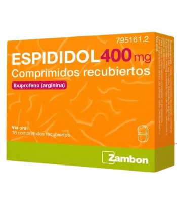 Espididol Ibuprofeno/ Arginina 400 mg 18 Comprimidos Recubiertos