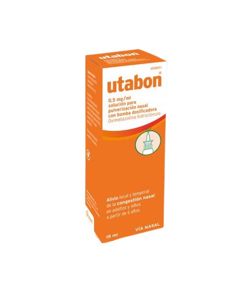 Utabon Adultos 0,5 mg/ml Pulverizador Nasal Con Bomba Dosificadora 15 ml