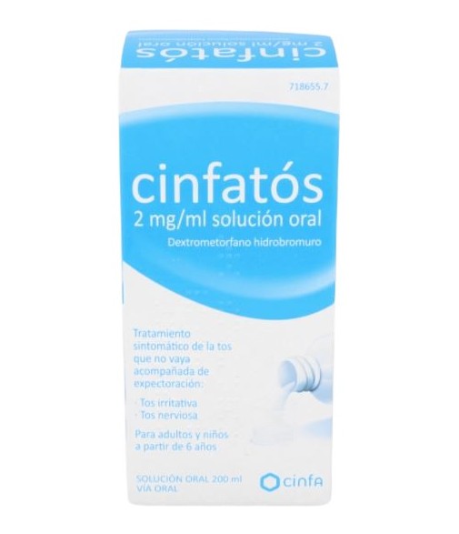 Cinfatós Solución Oral Jarabe 2 mg/ml