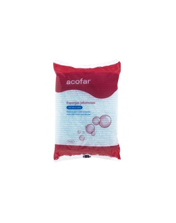 Acofar Soapy Bath Sponge 24 Units
