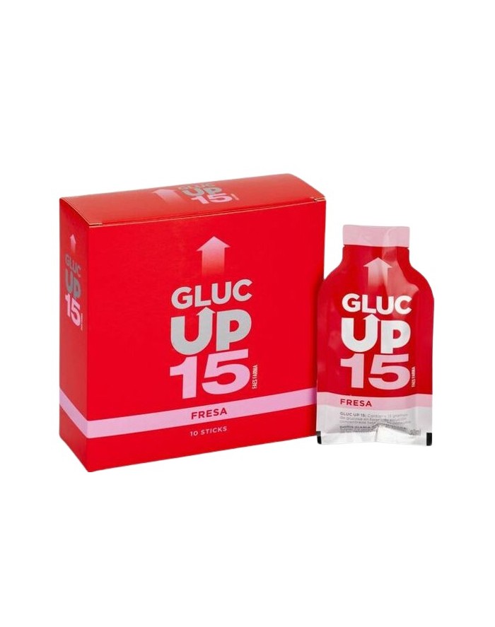 Gluc Up 15 Sabor Fresa 10 Sticks