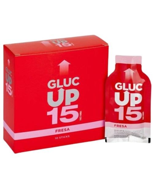Gluc Up 15 Sabor Fresa 10 Sticks