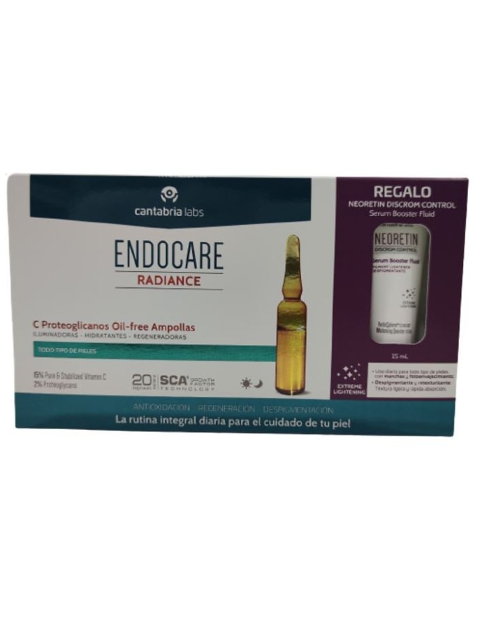 Endocare C Proteoglicanos Oil Free Todo Tipo de Piel 30 Ampollas