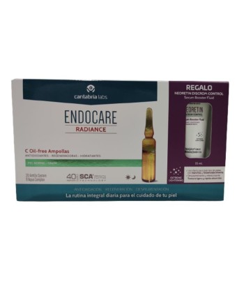 Endcare Radiance C Oil Free Normal Oily Skin 30 Ampoules 30x2 ml
