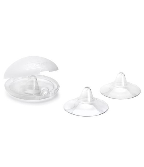 Suavinex Silicone Nipple Shield Medium Size 2 Units