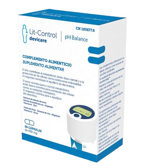 Lit Control pH Balance 60 Càpsulas