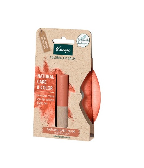 Kneipp Colored Lip Balm Natural Dark Nude 3,5 g