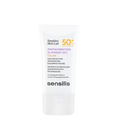 Sensilis Photocorrection D-Pigment 50+ Color Mousse Despigmentante Difuminadora 40 ml